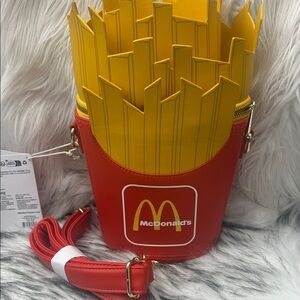 Loungefly McDonald’s French fry crossbody, NWT